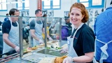 Serving up Fried Chicken Lunch!