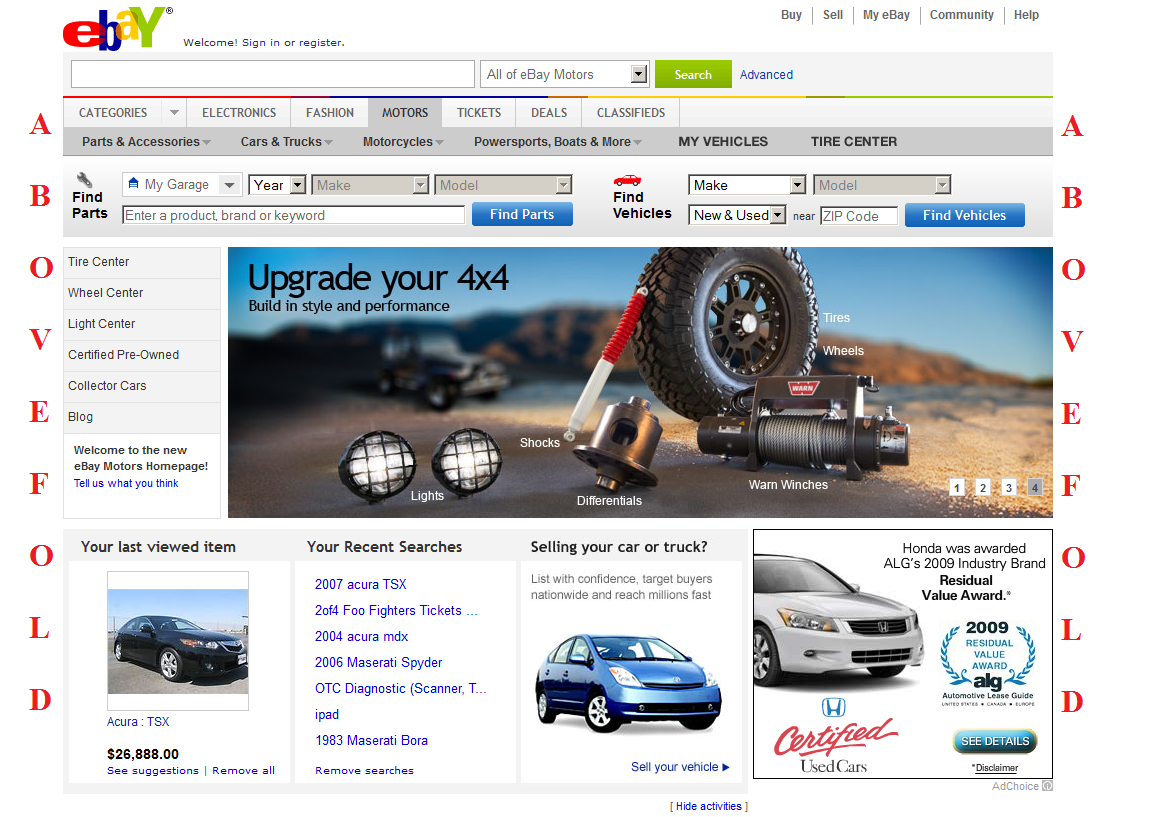 The New eBay Motors Homepage is 2X Faster