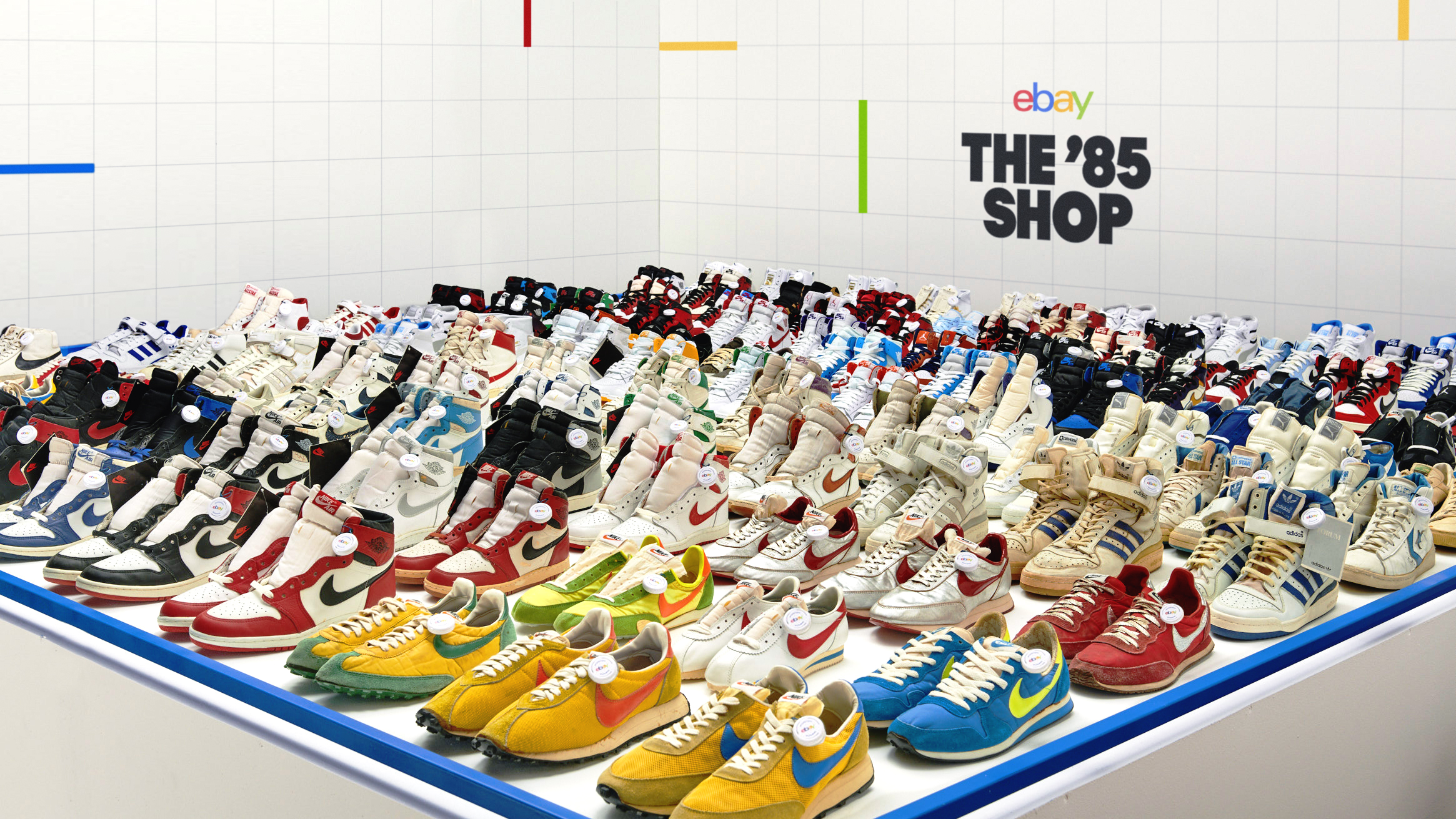 eBay Opens “The '85 Shop” Featuring the Collection of Original Air Jordan 1s Ever Assembled