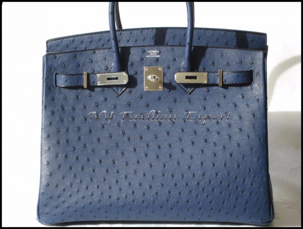 Hermes Birkin Blue Iris 34950