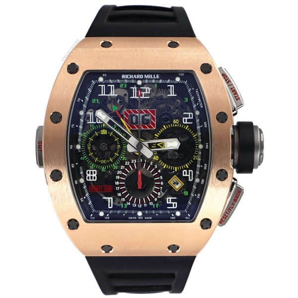 Richard Mille RM11 Flyback Chronograph Rose Gold Titanium Watch2