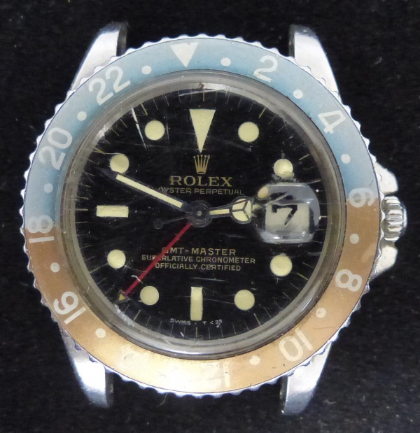 VINTAGE ROLEX GMT MASTER AUTOMATIC MEN WATCH 1675