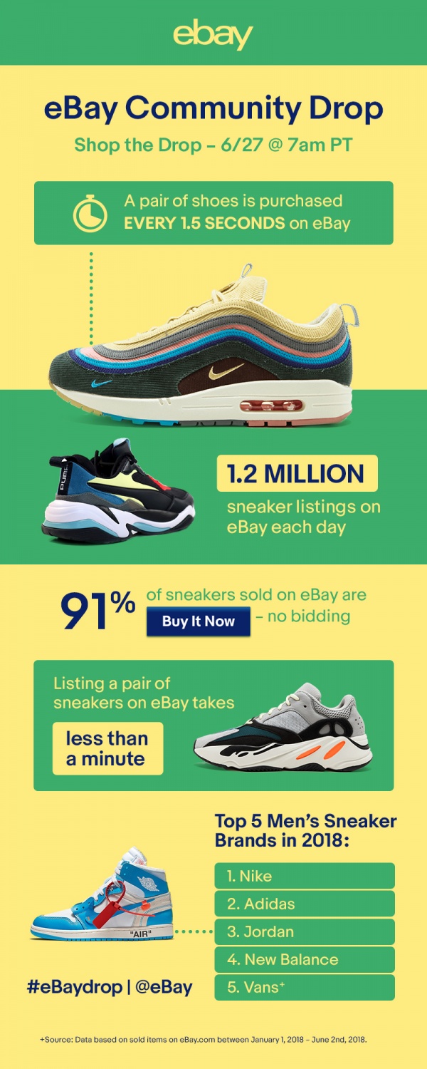 new sneaker drop