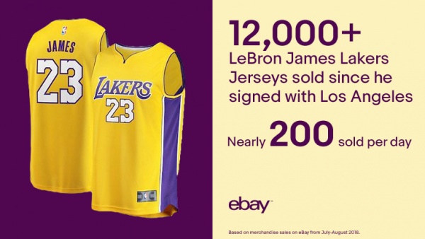 Lebron lakers jersey sales sales