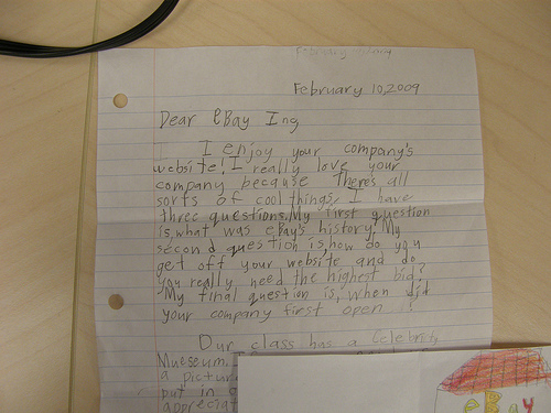 The letter