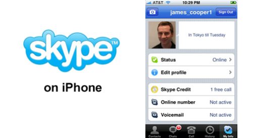 Skype for iPhone Account