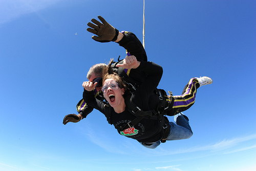 Sarah Fleming Takes the Plunge