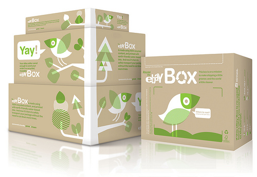 Side view of the eBay Box